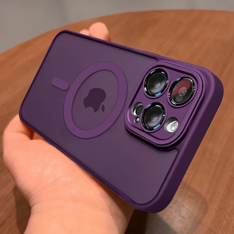 Coque Violet claire pour iPhone 15 14 13 12 11 16 Pro Max Plus