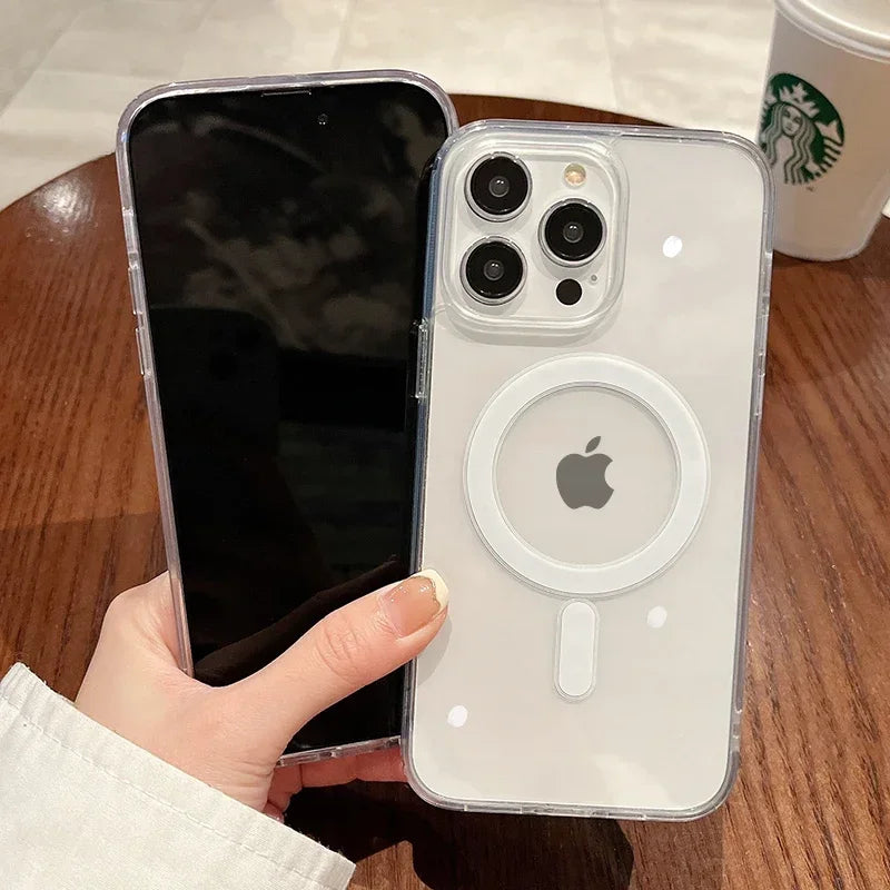 Coque transparent pour iPhone 11 12 13 14 15 Pro Max Plus Mini